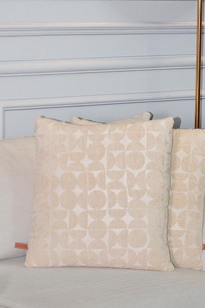 BİRHOME Nova Jakar Special Design 2 τεμαχίων Διακοσμητικό κάλυμμα μαξιλαριού 43x43 cm (BEJ)