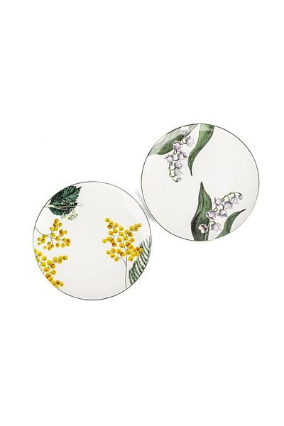 Mikasa Moor Paradise 4-Piece Cake Plate 20cm