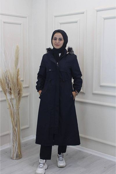 RACE FASHİON Γούνινο παλτό Bondit 120cm - Ελαστική μέση, μέγεθος 38-56 RC5002