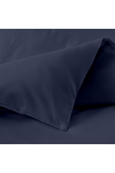 Evim % 100 Pamuklu Akfil Nevresim Takımı Çift Kişilik 200x220 Cm Lacivert