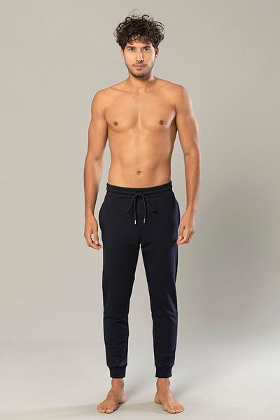 Weweus Erdem Navy Blue ανδρική φόρμα με λάστιχο 2 κλωστών 227 Χρώμα Navy Blue Μέγεθος S 315105
