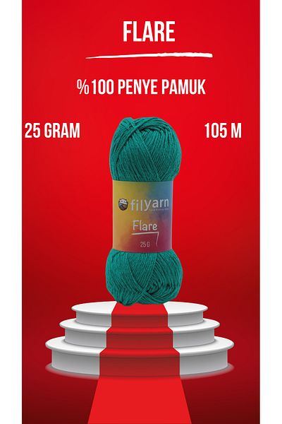 Filyarn Flare Knitting String Set - Baby, Amigurumi, Summer, Toy and Cardigan Strings
