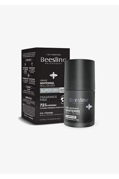 Beesline مزيل العرق رول أون لتبييض البشرة - سوبر دراي - FF للرجال