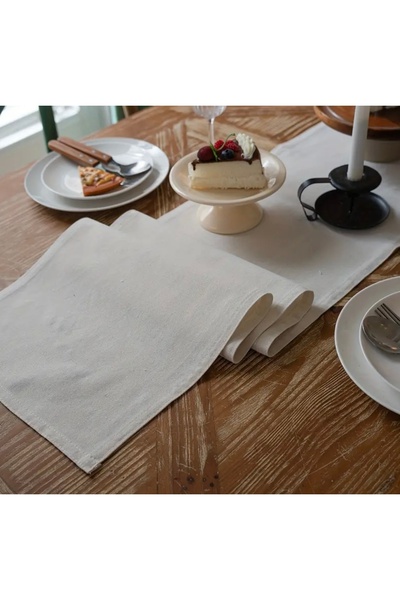 MEKİK BUTİK Органічний рулонний килим Ham Keten - 40x150