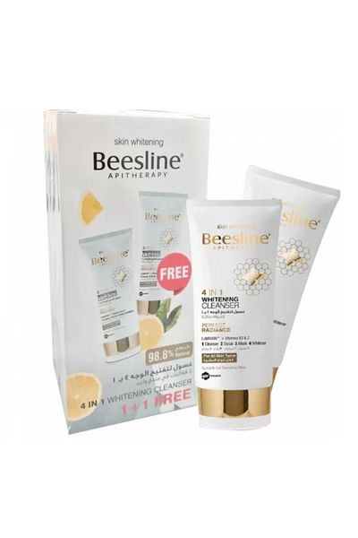 Beesline 4 in 1 + 4 in 1  FREE WHITENING CLEANSER OFFER (1+1FREE)