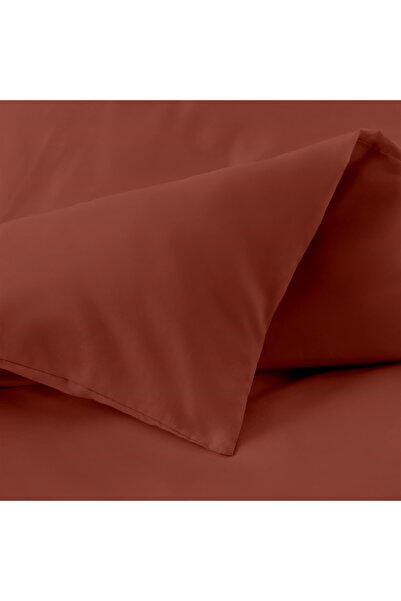 Evim 100% Cotton Akfil Duvet Cover Set Single 160X220 cm Claret Red