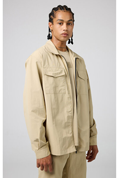 Champion Athleisure Shirt Bej Erkek Gömlek-219770-YS073