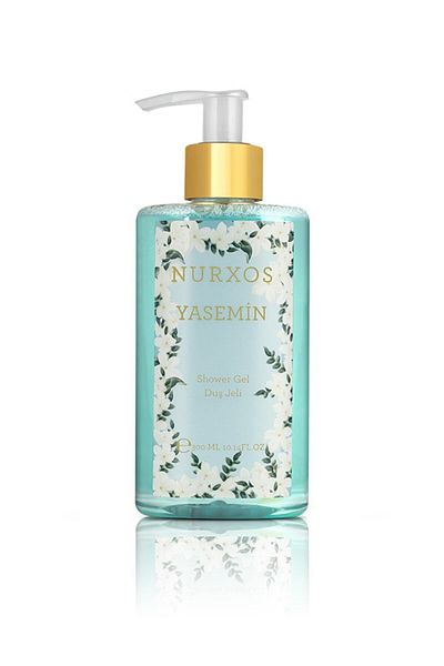 nurxos Shower Gel 9214 Jasmine Women's Floral Shower Gel – 300 ml