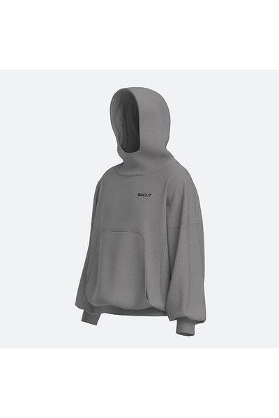 Shout Περιορισμένη έκδοση SS25 Oversize Unisex Hoodie