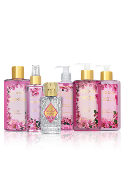 nurxos 9857 Orkide 6 Parça Kadın Küçük Çanta Koleksiyonu 8681124698575