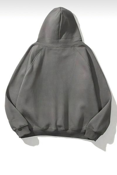 NO 601 Women's Dark Gray Disco Ball Hooded Winter Sweat