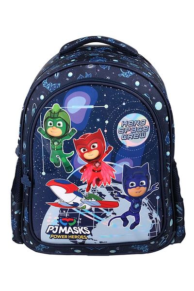 Me Çanta Space Crew PJ Masks - ghiozdan pentru școală primară și set de prânz pentru băieți