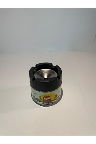 BYBKURUMSAL TvA منفضة سجائر زجاجية غير معطرة بنمط اسطنبول