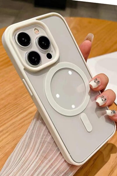 Vip Case Apple Iphone 16 Pro Uyumlu Magsafe Wireless Şarj Özellikli Silikon K...