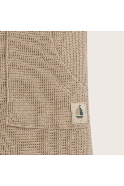 Chakra Marine Kapüşonlu Tulum Bej