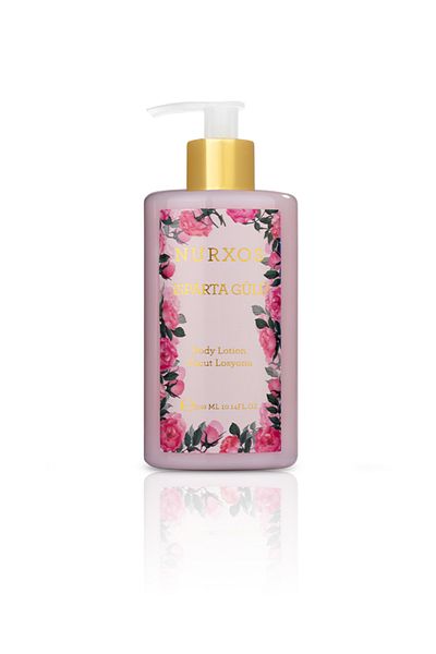 nurxos 9167 Isparta Rose Body Lotion 300 ml – Floral Woody Women's Body Cream