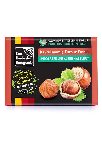 Can Kardeşler Kuruyemiş Unroasted Unsalted Hazelnuts 250 g