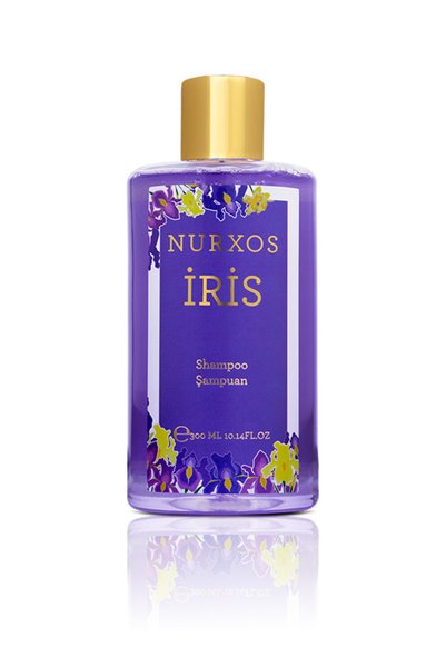 nurxos Iris Women's Shampoo 300 ml – Floral Oriental Fragrance - 9302