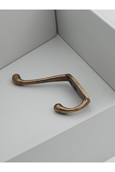 Velquin Ezgi Antik Sarı Askı, Lüks Vestiyer Askısı, Dolap Askılık, Duvar Askı...