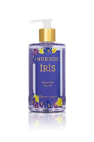 nurxos Iris Women's Shower Gel 300 ml – Floral Oriental Fragrance - 9202