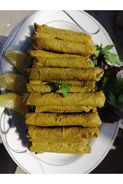HOSANLI Tokat Erbaa Damarsız Ince Asma Yaprağı 400 gram Salamura Yaprak Taze ...