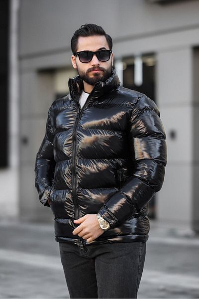 FREED MOND Waterproof and Windproof Men's Coat with Luminous Gel Filling