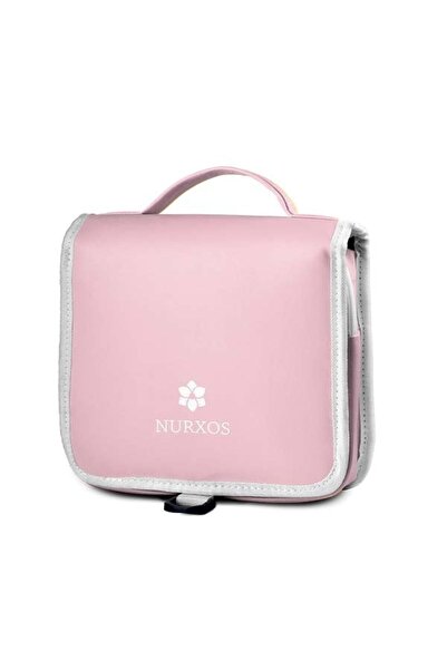 nurxos 9817 Isparta Gülü 5 Parça Kadın Duş Çantası Seti 8681124698179