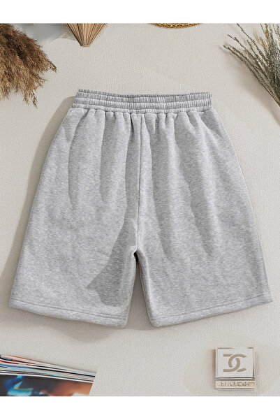 De Carte Butterfly Snake Baskılı Mevsimlik Relaxed Kadın Şort