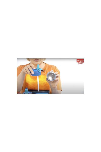 Maped Flask Picnic 580 ml Steel Smiling Face Blue871303