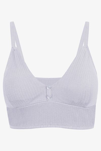 koza iç giyim Woman's Ribbed Button Detailed Bustier