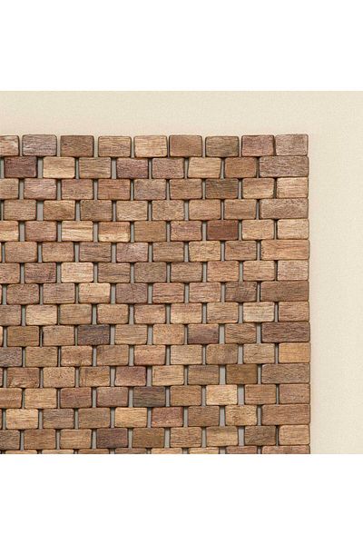Chakra Pinta Wooden Mat 70x130 Cm Natural