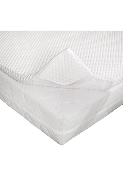 mandeep 7 Cm Visco Ortopedik Yatak Pedi Yatak Şiltesi Fermuarlı Yastık Kılıfı Hediyeli