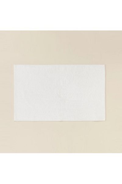 Chakra Bamboo Solid Bath Mat 40x60 Cm White