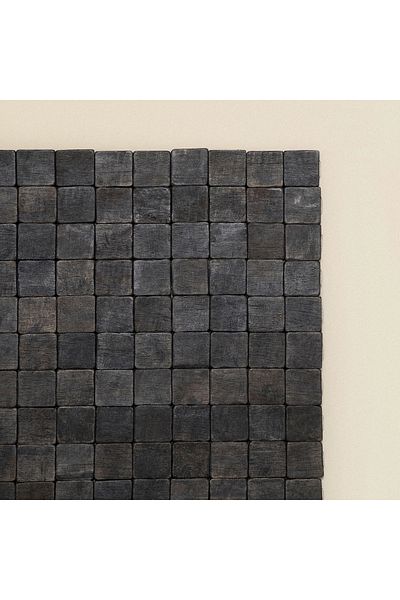 Chakra Costa Wooden Mat 70x130 Cm Black