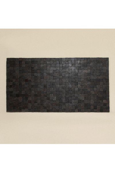 Chakra Costa Wooden Mat 70x130 Cm Black