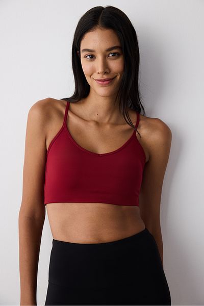 Penti Burgundy Light Support New Light Sports Bra
