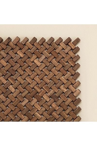 Chakra Rui Wooden Mat 60x100 Cm Natural