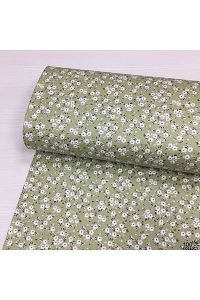 Renk Tekstil Petite Blooms Patterned Poplin Fabric - Φόρεμα - Παπλωματοθήκη - Σεντόνι - Χόμπι