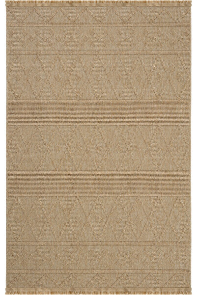 Osmanlı Home Concept Loopy 620 Kahverengi Halı İnce Halı Kilim Mutfak Halısı ...