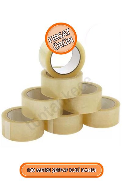garaccu Good Quality Clear Duct Tape 100 Meters (1 Pcs), Duct Tape, Clear Duct Tape