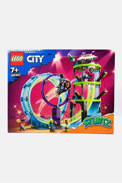 LEGO City Ultimate Stunt Riders Challenge 60361 Building Toy 385 Pieces