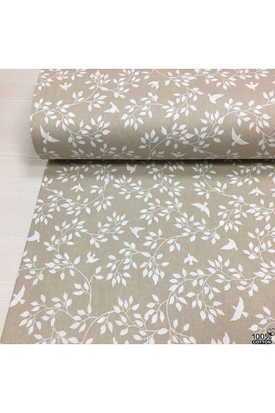 Renk Tekstil Spring Whispers Patterned Poplin Fabric - Φόρεμα - Παπλωματοθήκη - Σεντόνι - Χόμπι