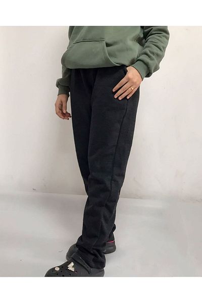 FUNSTYLE Pantaloni de sport sezonieri antracit cu picioare drepte pentru femei