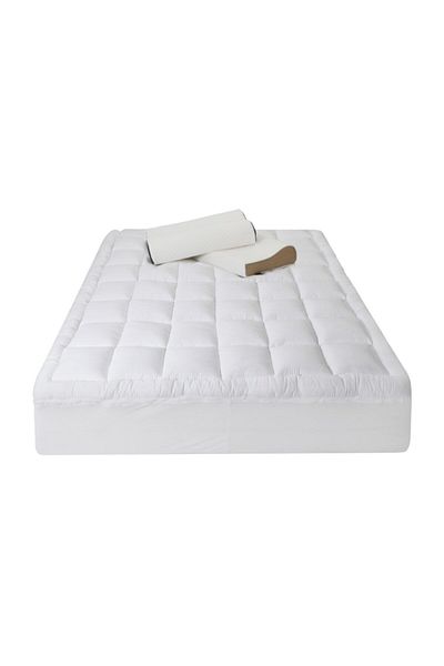 mandeep Micro Cotton Puff - Bed Saving Sleeping Mattress with Gift Pillowcases