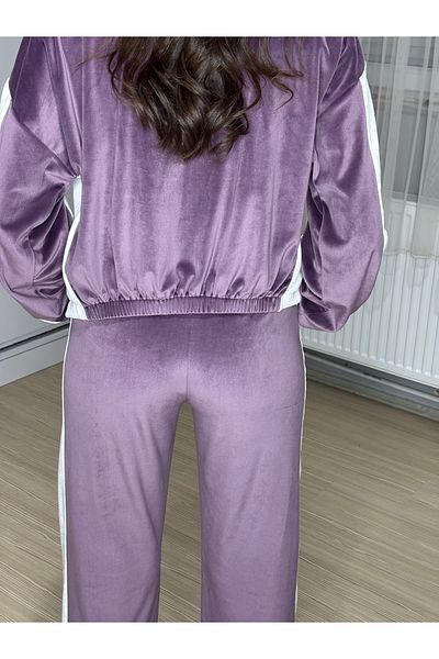 NESLİHAN KOCA BOUTİQUE French Velvet Women's Tracksuit
