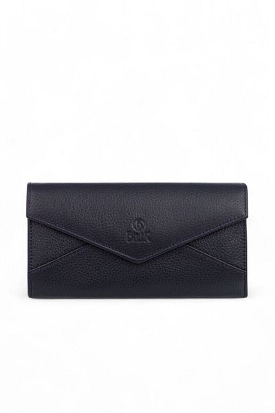 Bilik Deri Navy Blue-Relax Women's Wallet Bsh 3071