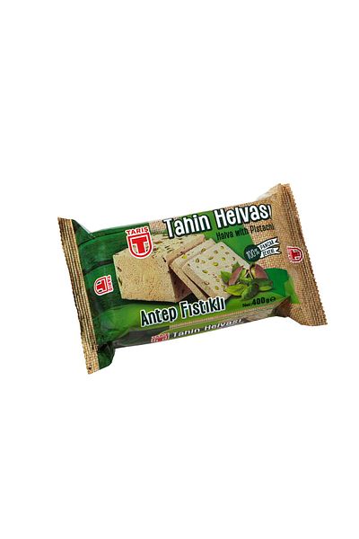 Tariş 400 Gr Tahini Halva with Pistachios - 3 Pieces