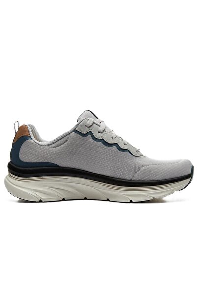 SKECHERS D'lux Walker Memory Foam Mens Sneaker Hafızalı Taban Erkek Günlük Spor Ayakkabı Krem