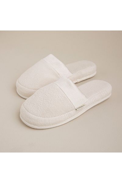 Chakra Floss Unisex Slippper Ecru
