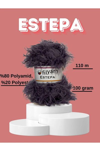 Filyarn Estepa, Knitting Rope, Bearded Rope, Fur Rope, Furry Rope, Baby Rope, Soft Rope, Cat Rope, Rabbit Hair